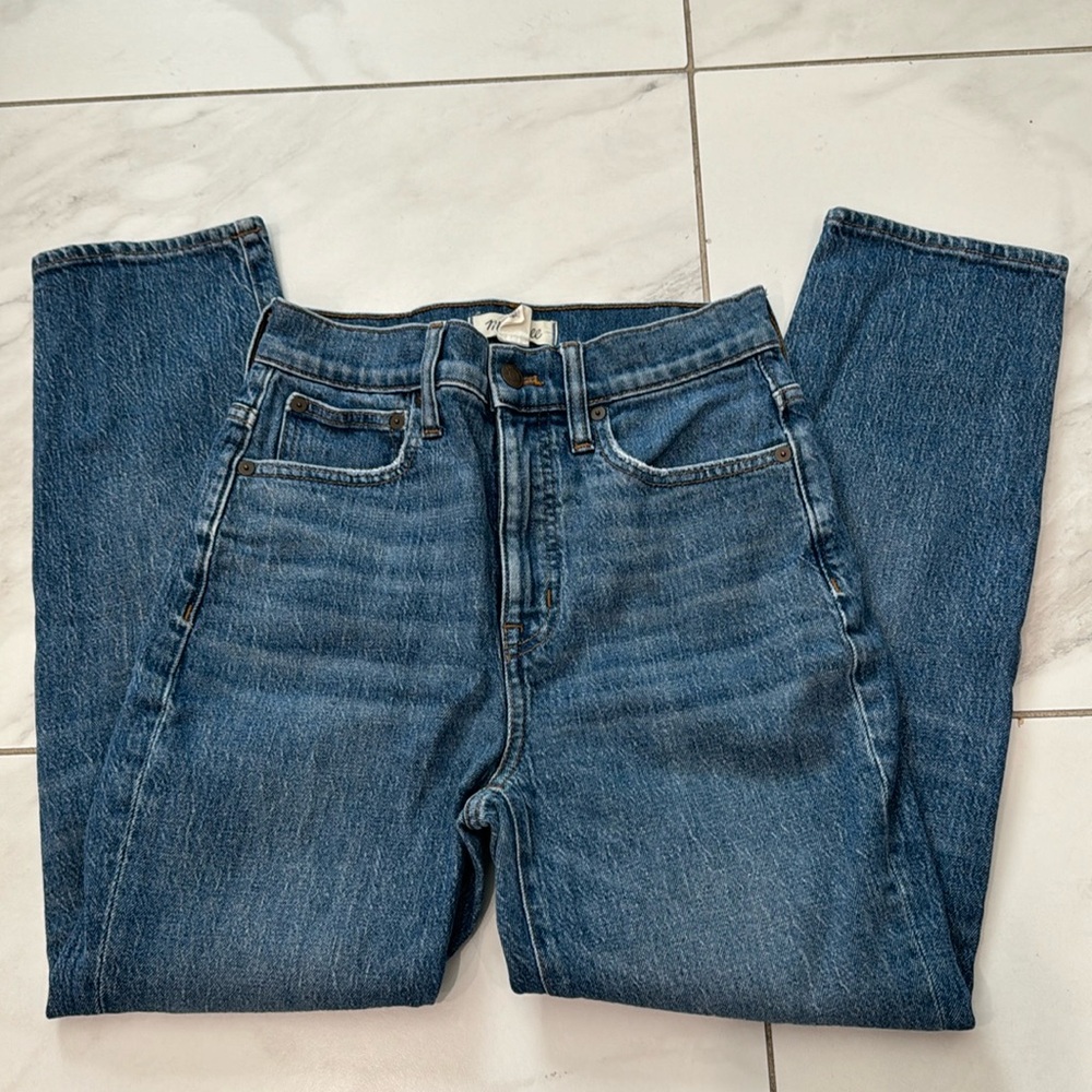 Madewell Straight Leg Jeans - Classic Denim
